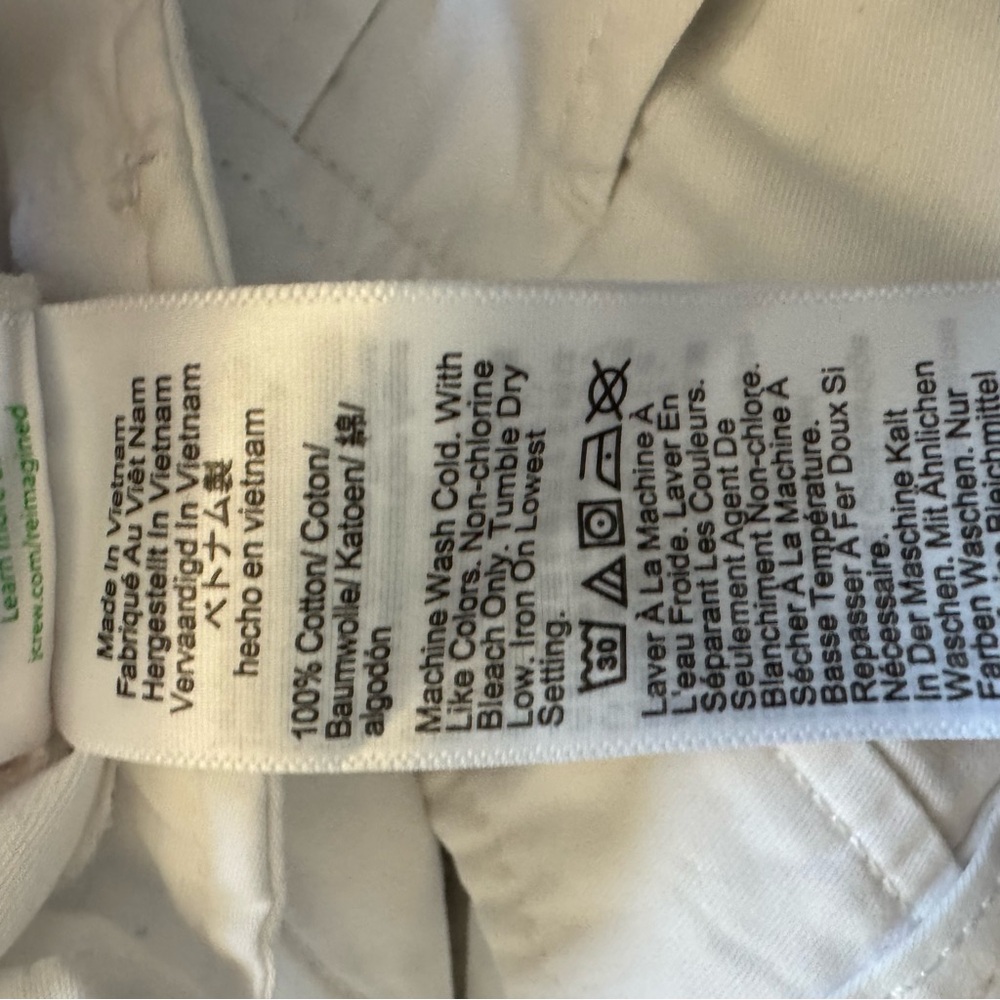 J. Crew White High-Waist Pleated Shorts - Picture 7 of 7